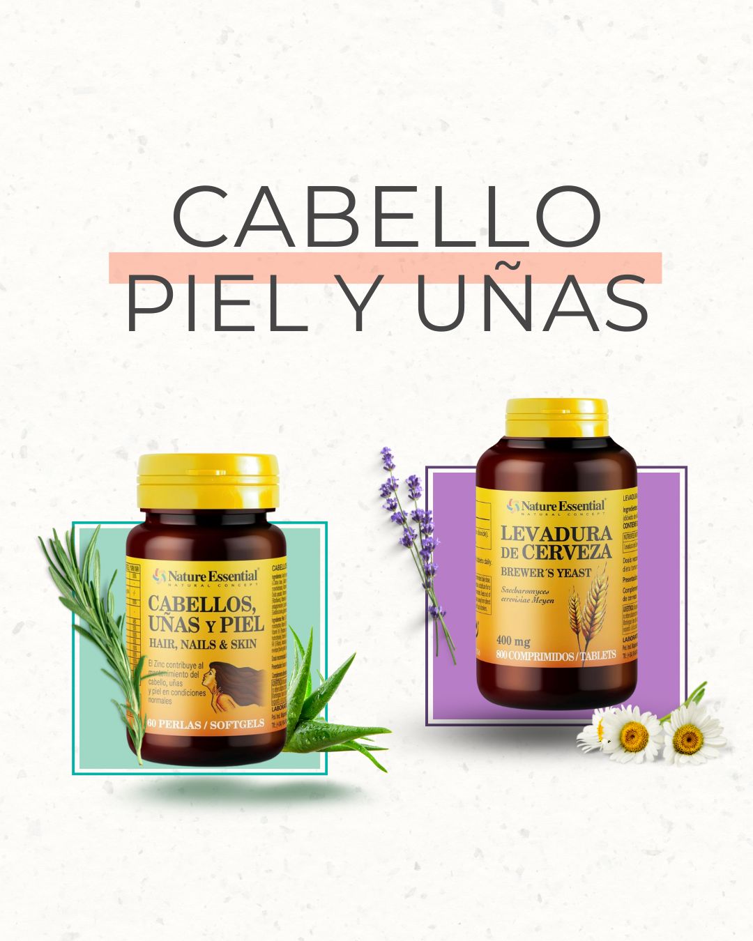 Pack: Piel, cabello y uñas fuertes