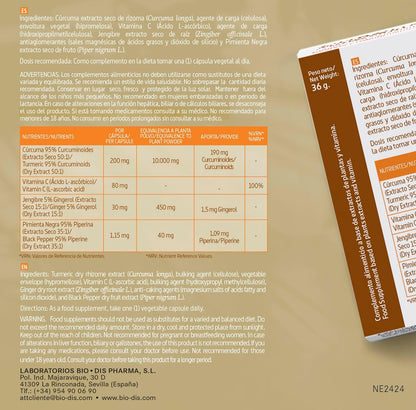 Sistema inmune, digestión, antiflamatoria y antioxidante