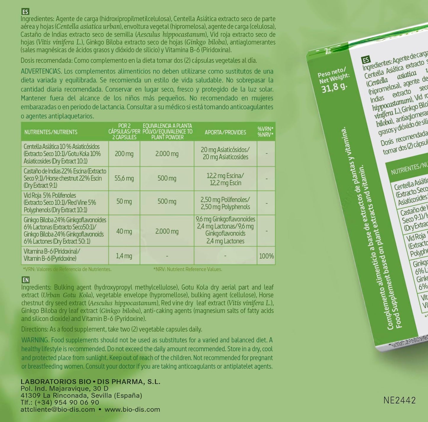 Pack: Piernas ligeras + energía activa