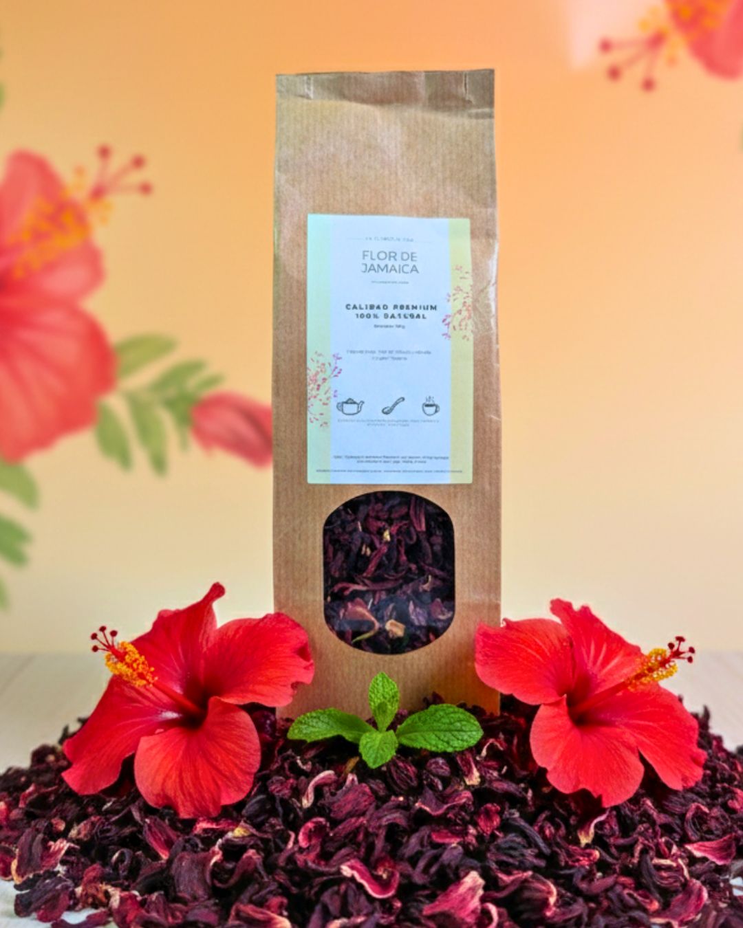 Flor de Jamaica: Antioxidante, depurativa, natural, refrescante.