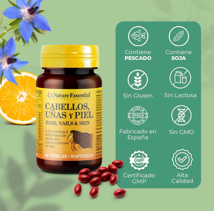 Pack: Piel, cabello y uñas fuertes