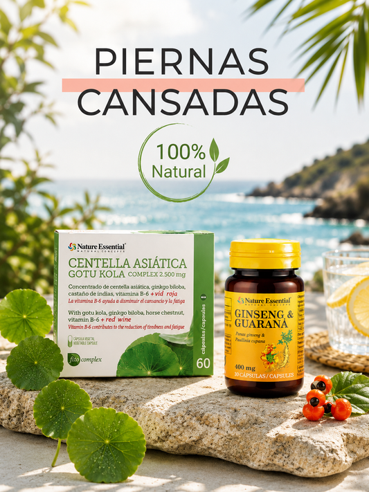 Pack: Piernas ligeras + energía activa