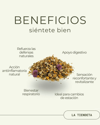 Siéntete bien: Refuerza las defensas naturales