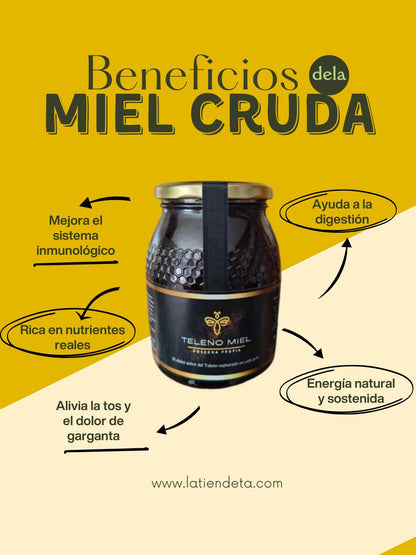 Miel del Bosque: Antioxidante, mineralizante, antibacteriana